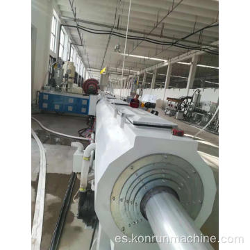 Máquina de fabricación de tubos de PVC de 75-250 mm / línea de producción de extrusión